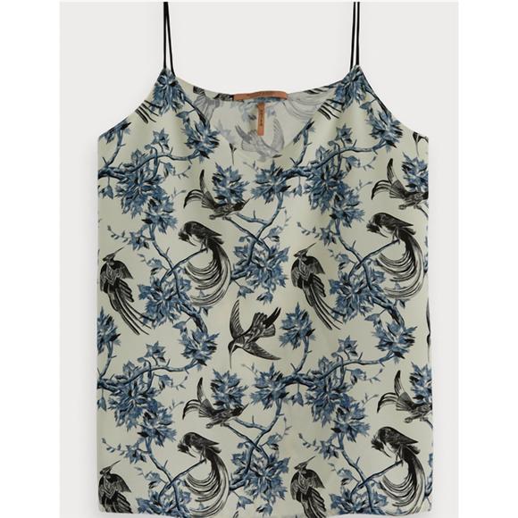Scotch & Soda Jersey Woven Tank dames Topje